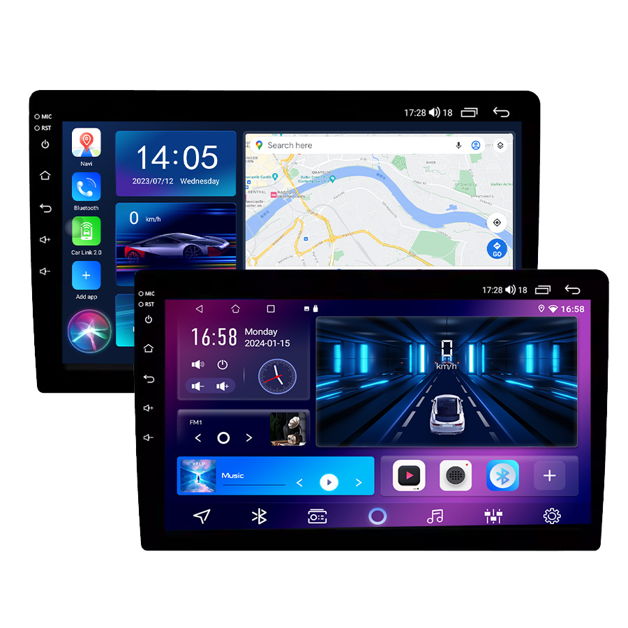 Audio & Music Xbox - Central Multimídia Automotiva Android com Tela