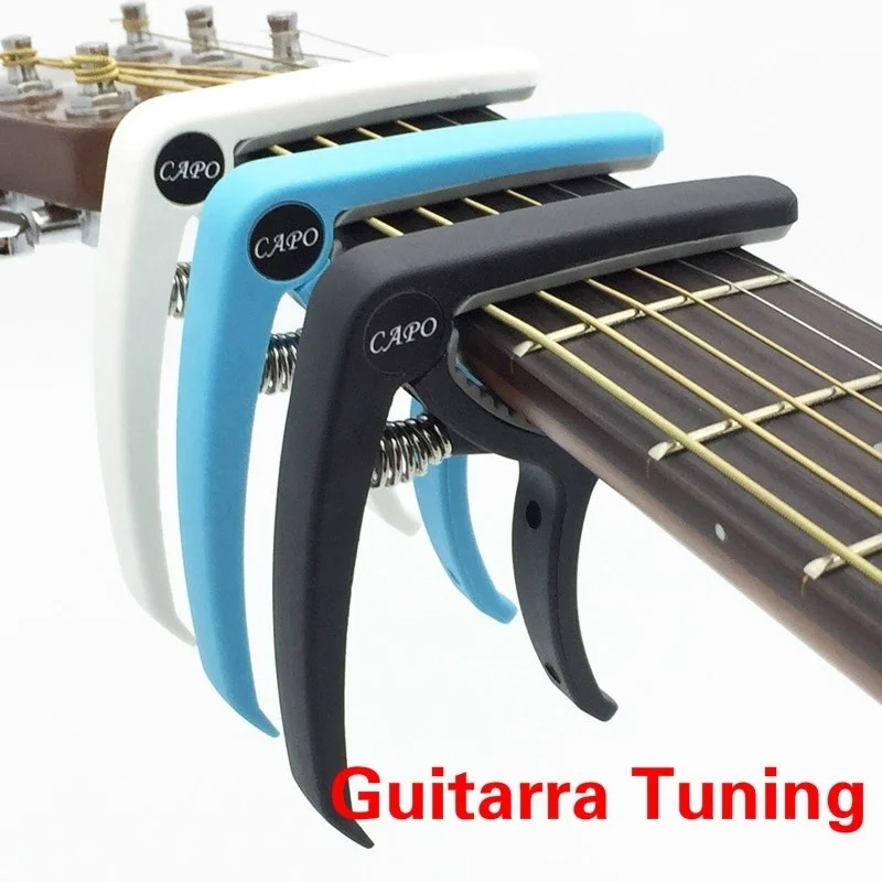 Guitar Capo Clip - Capo de guitarra de plástico para