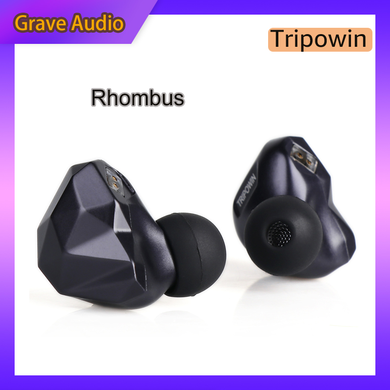 Audio Music Technology - Fones de ouvido Tripowin Rhombus 1BA
