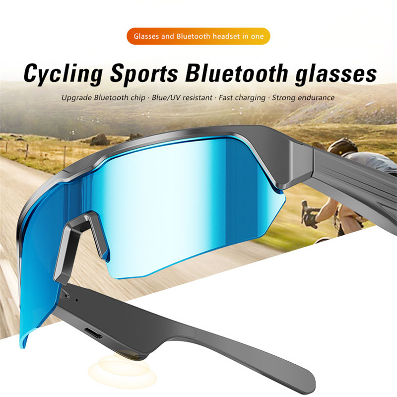 Audio Music Technology - HIWEGO Ciclismo bluetooth óculos inteligentes tecnologia