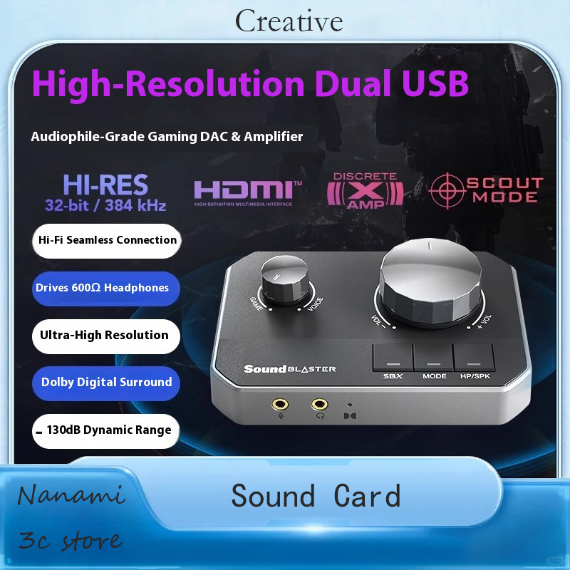 Audio & Music Xbox - Creative Sound Blaster G8 Hi-Res Gaming