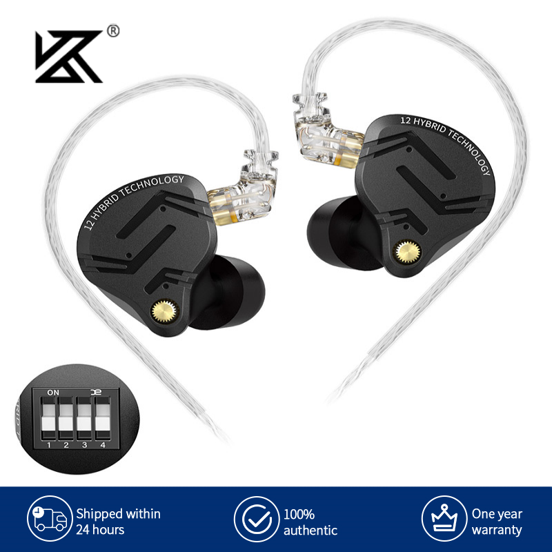 Audio Music Technology - Fones de ouvido KZ ZS12 PRO