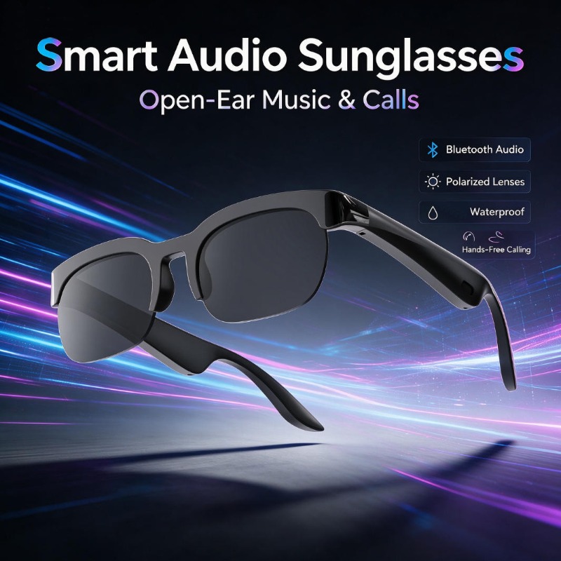 Óculos de Sol Inteligentes com - Audio Music Bluetooth avaliação e preço