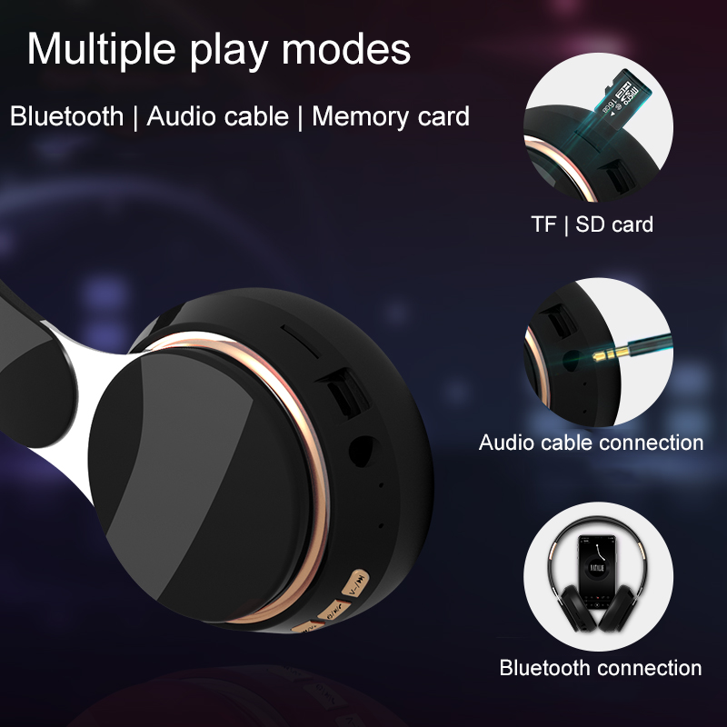 Fones de ouvido sem fio blueto - Audio Music Technology avaliação e preço
