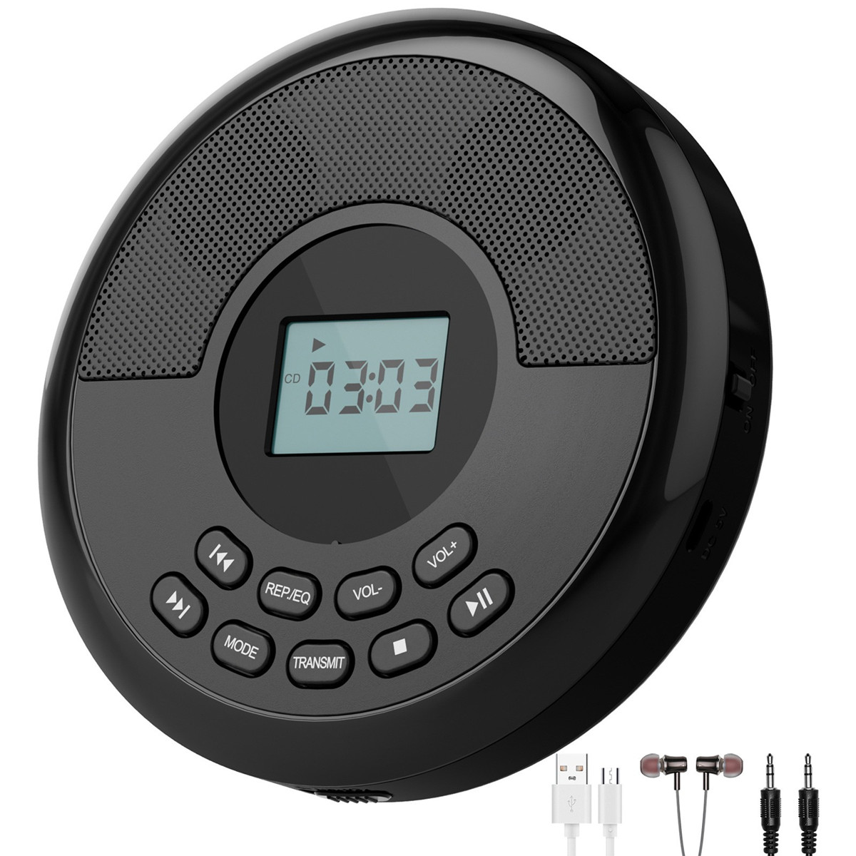 Máquina de disco de cd portáti - Audio Music Mp3 Song avaliação e preço