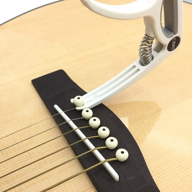Capo de guitarra de plástico p - Guitar Capo Clip avaliação e preço