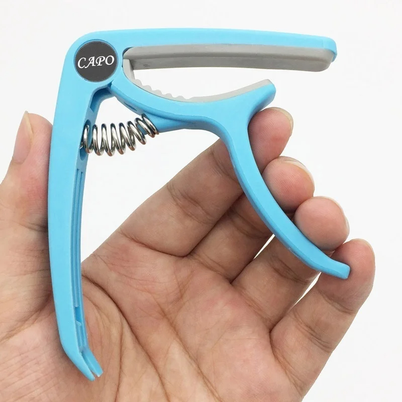 Capo de guitarra de plástico p - Guitar Capo Clip avaliação e preço