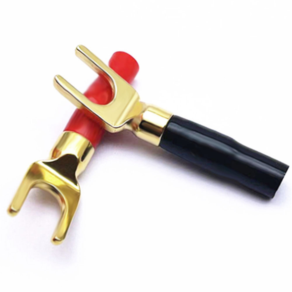 Y Tipo Plugue Banhado a Ouro p - Audio Music Hifi avaliação e preço