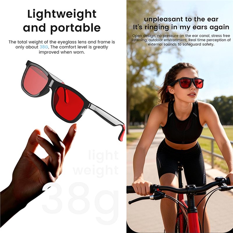 Óculos de Áudio Inteligentes F - Audio Music Bluetooth avaliação e preço