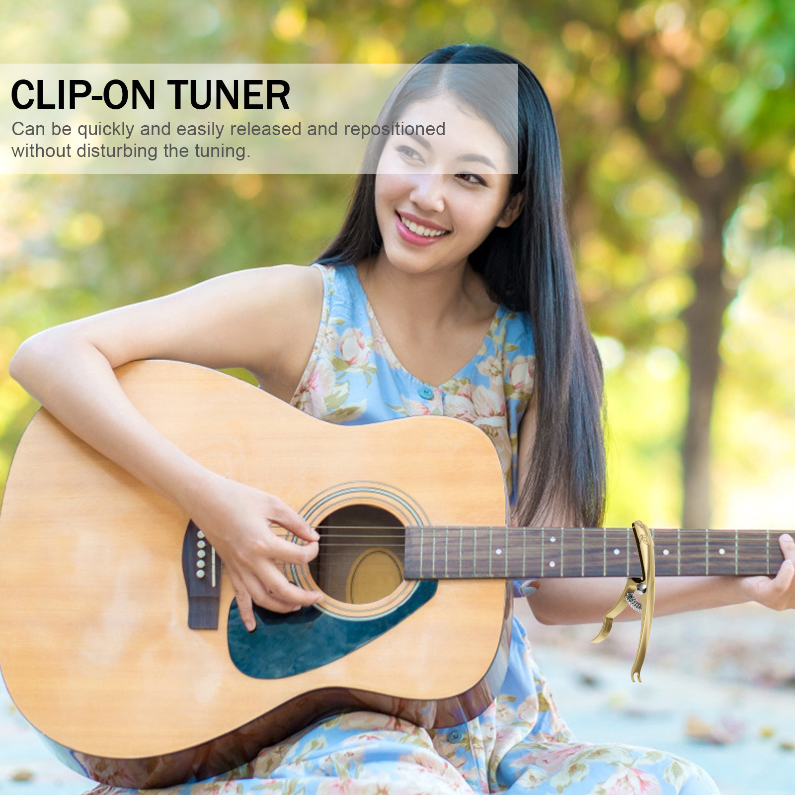 Capotraste para Guitarra Acúst - Guitar Capo Clip avaliação e preço