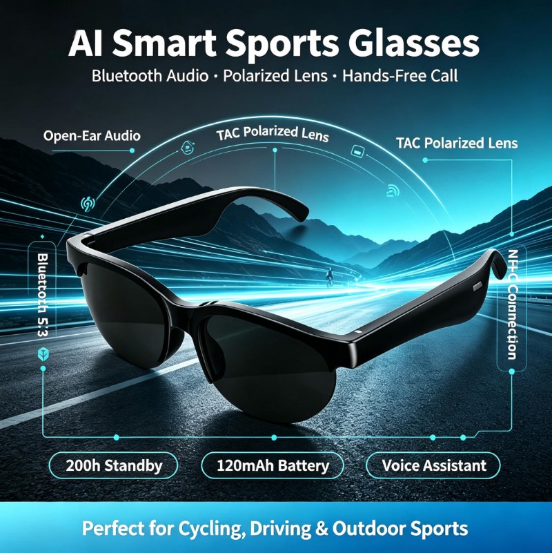 Óculos Esportivos Inteligentes - Audio Music Bluetooth avaliação e preço